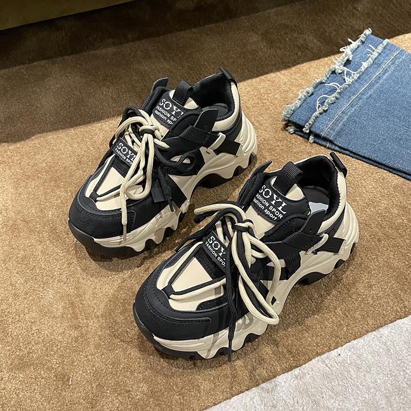 New Mixed Colors Ladies Platform Sneakers Outdoor Sports Shoes for Women Fashion Female Shoes Designer Ladies Vulcanized