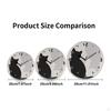 Clock Home Decor Decorative Wall Ornament for Bedroom Indoor Kitchen
