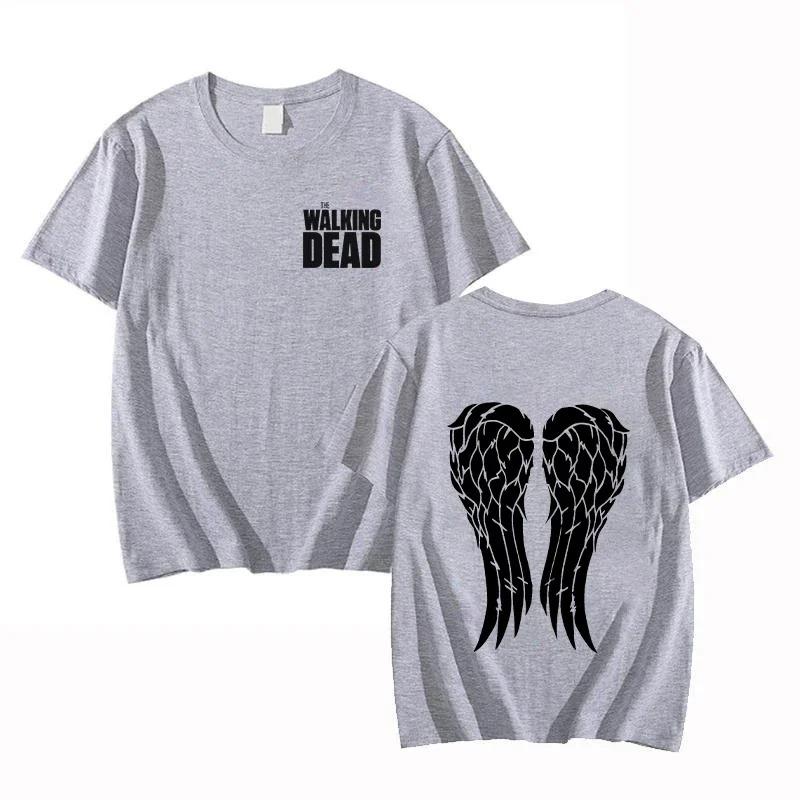 2026 New Hot The Walking Dead T-shirts Fashion Women Men Summer Tee Shirt Unisex Casual Short Sleeve Round Neck Tops T-shirts