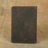 Ethnic Style Crazy Horse Leather Passport Holder Wallet