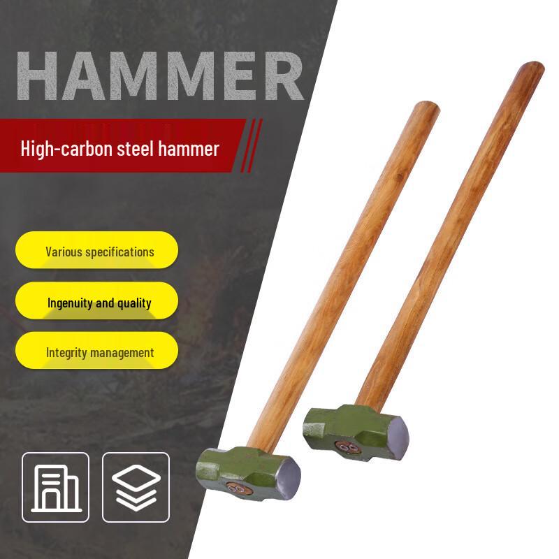 High-Carbon Steel Octagonal Hammer