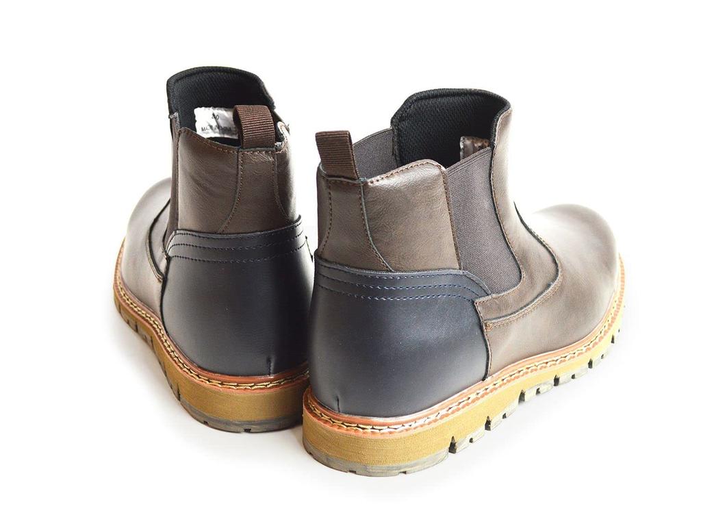 Edwin LiBERTO Rain Boots with Side and Cold Weather Snow Work Short Size Size DBR Men's Gore, Waterproof, Non-Slip, Protection, Boots, Boots, Boots,