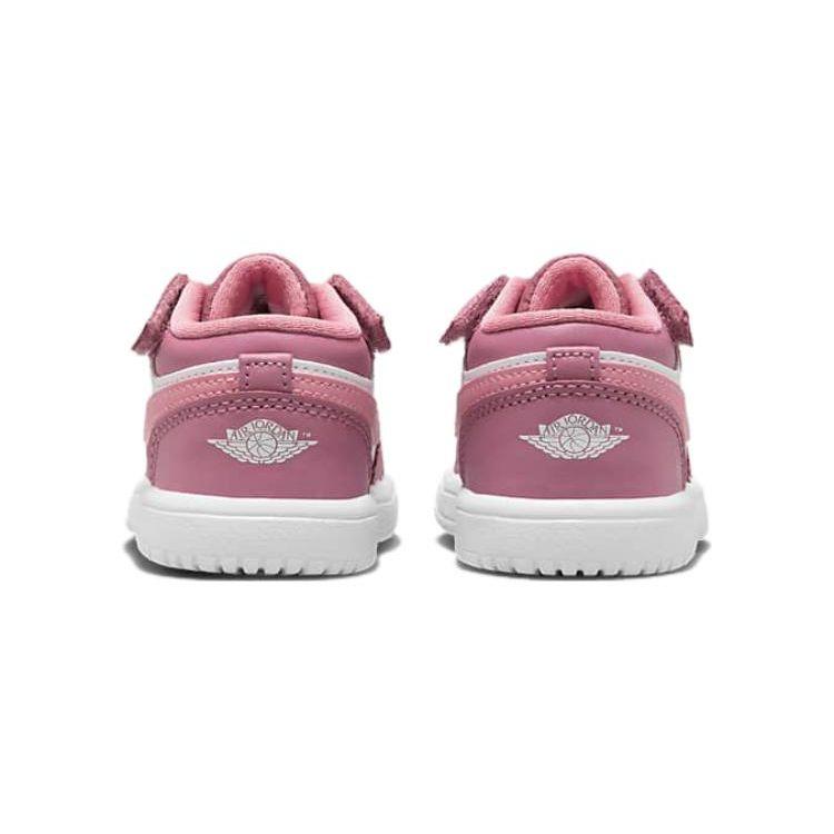 Jordan 1 Low ALT Desert Berry White Coral Chalk (TD) Baby Sneakers CI3436-616
