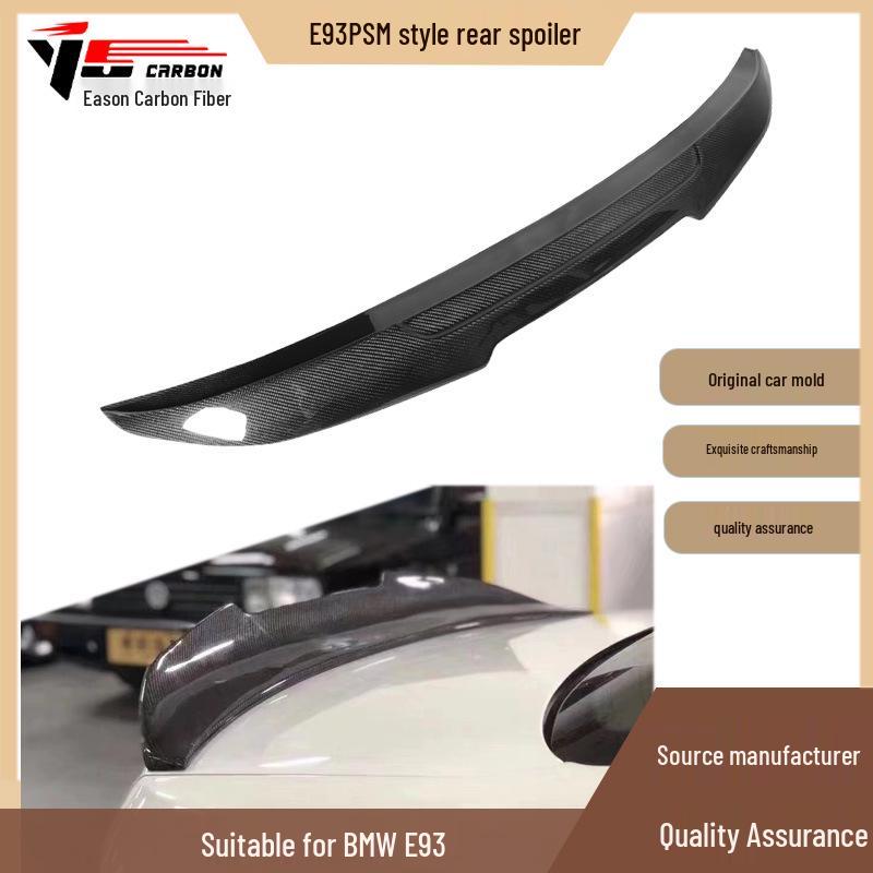 BMW 3 Series E93 Carbon Fiber Ducktail Spoiler 2006-2014 - PSM Style