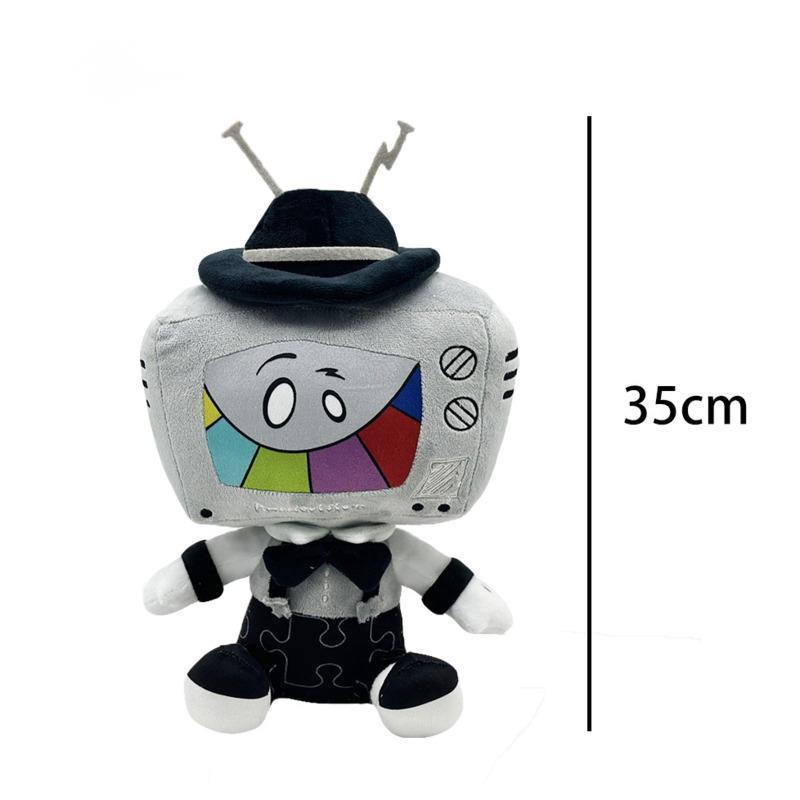 

New Cartoon TV Hot People Plush Toy Holding 35cm Multiple Styles Cute Pendant Room Decoration Plush Doll Toy For Kid Gift