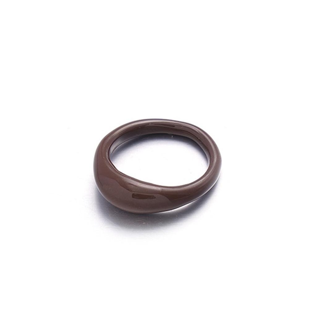 Light Luxury Finger Ring Delicate Open Rings Creative Zircon Round Rings  Party