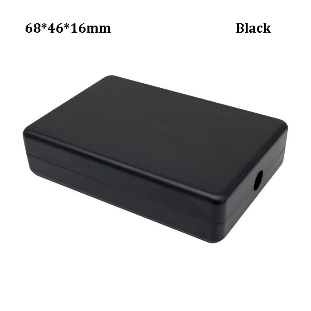 Black Storage Case ABS Plastic Housing Instrument Case Project Enclosure Boxes  Electronic Supplies