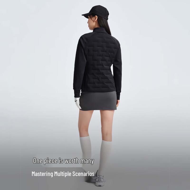 BOSIDENG B250136706 Short Spliced Stand-Collar Lightweight Goose Down Jacket