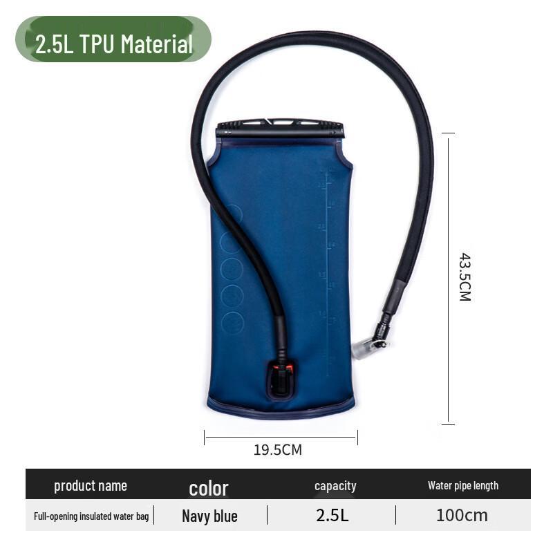 Guxu Portable Folding Insulated Water Bag One Size