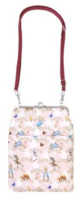 Peter Rabbit Goshuincho Pouch Flower Carpet (Clasp Purse) [ST-CNPR0002]