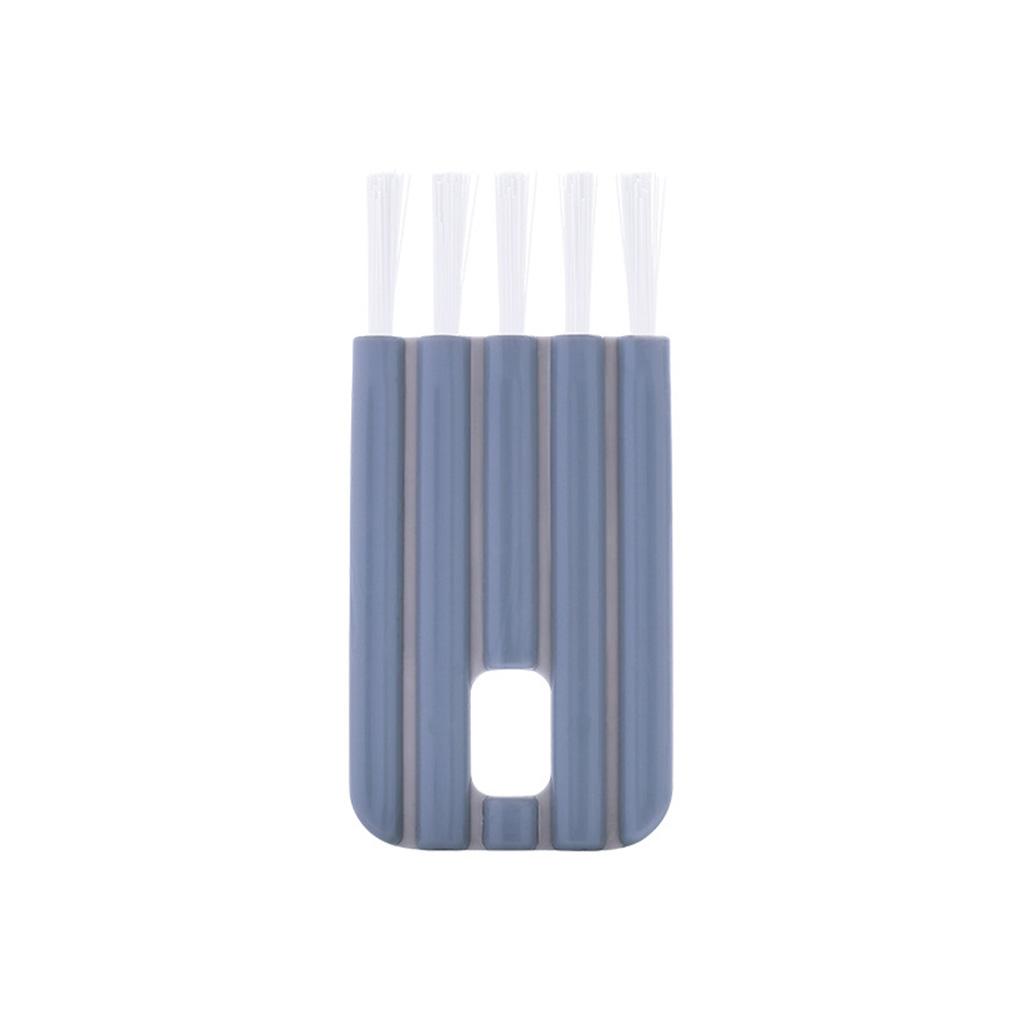 

Щетка для чистки чашек Пластиковая Нейлоновая Щетка для пазов Раковина Клавиатура компьютера Овощная Сковорода Миска Инструмент для удаления пыли и грязи Бар серый