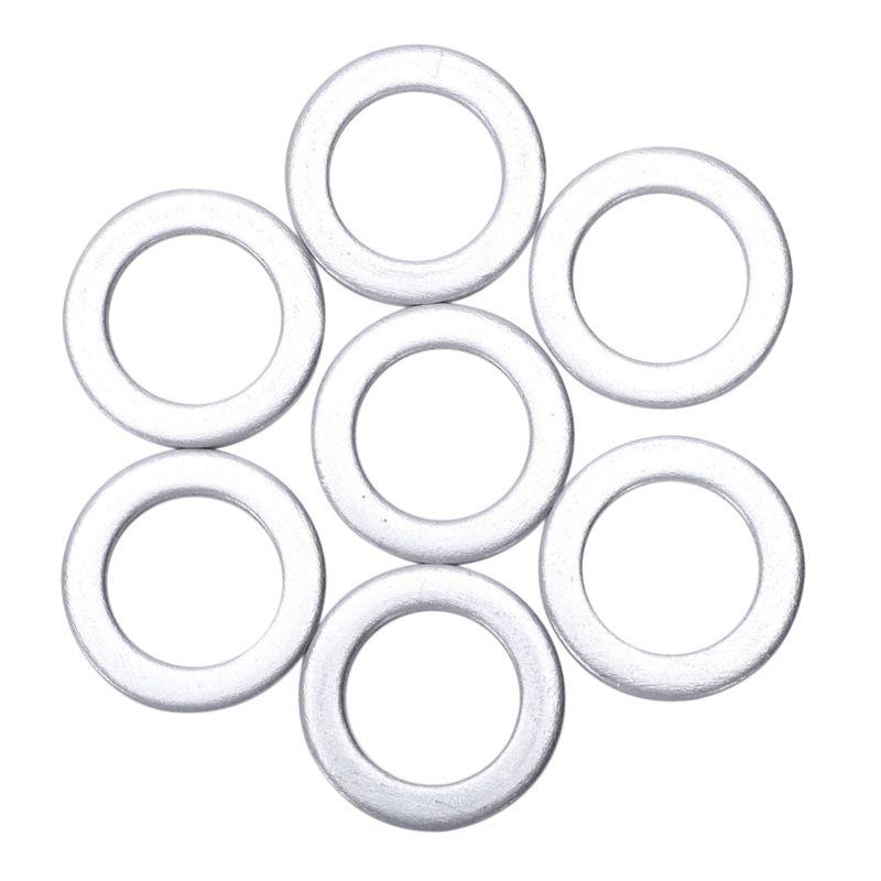 100Pcs Oil Drain Plug Washer Gaskets For Honda/Acura 94109-14000