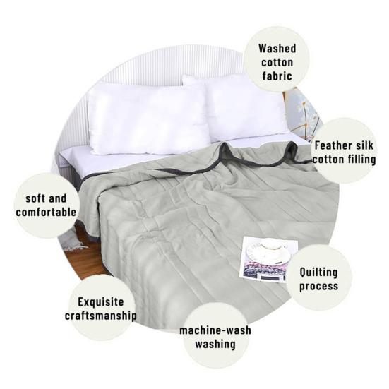 Koc chłodzący Gorące podkłady Całoroczny kołder chłodzący Lekka, oddychająca kołdra Nocne poty Ulga Dwustronny zimny miękki koc