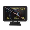 Digital GPS Speedometer Odometer  4.7 Inch LCD Display HUD Display with Over Speeding Alarm  for All 5 24V Vehicle