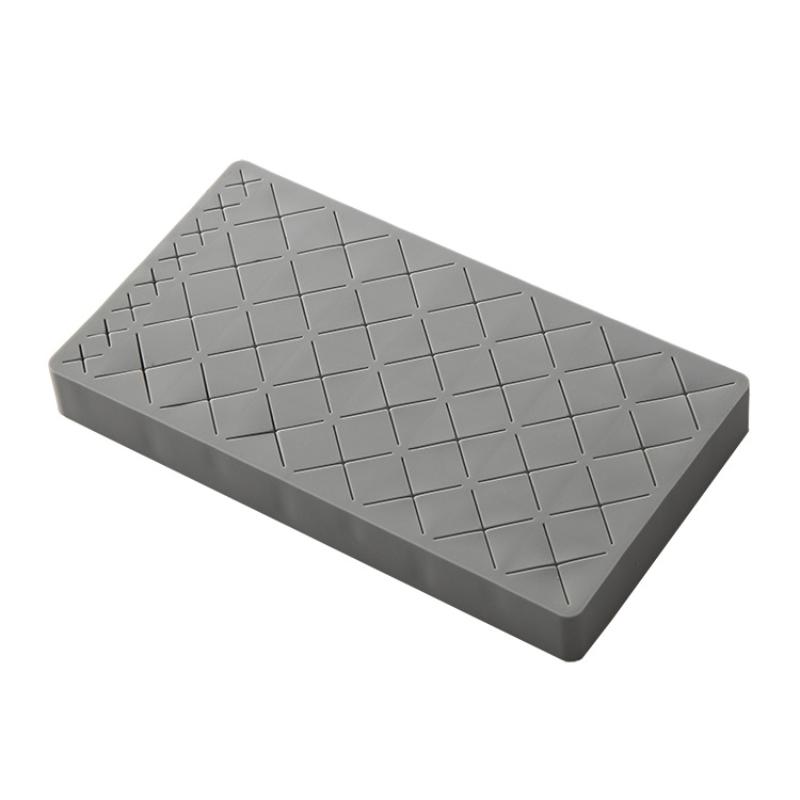 Silicone Lipstick Organizer Modular Cosmetic Storage for Lip Gloss Brow Pencils Vanity Countertop Makeup Display Holder