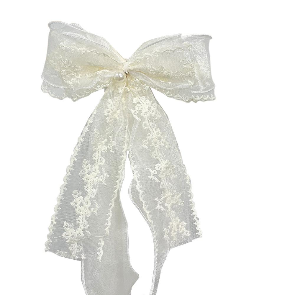 

Lace Bow-knot Curtain Holders Easy Installation Window Curtain Buckles Window Drapery бежевий