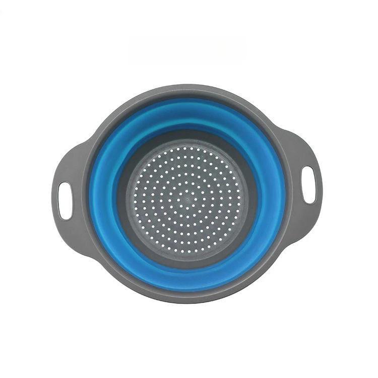 

Foldable Drainer Vegetable Pink Kitchen Item Free Shipping Fruit Banana Washing Kitchen Useful Things Basin Bagen Tiger Home Bar Small синий