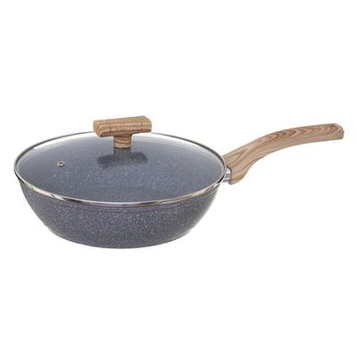 Forged Aluminum Sauté Pan "Cuisson Nature" - Forged Aluminum Sauté Pan 24 Cm