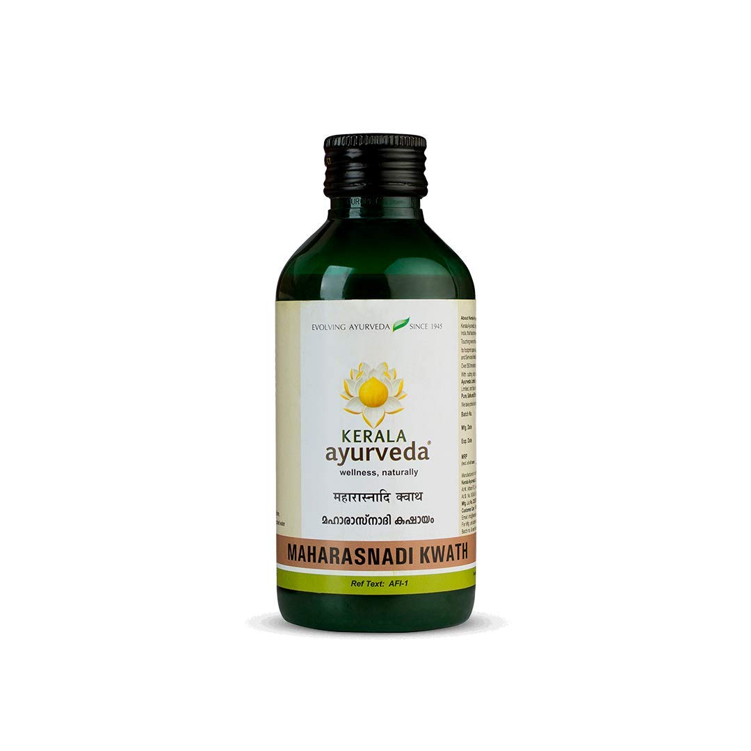 

Kerala Ayurveda Maharasnadi Kwath 200 Ml Herbal Liquid For Joint Comfort And Vata Balance Support For Adults