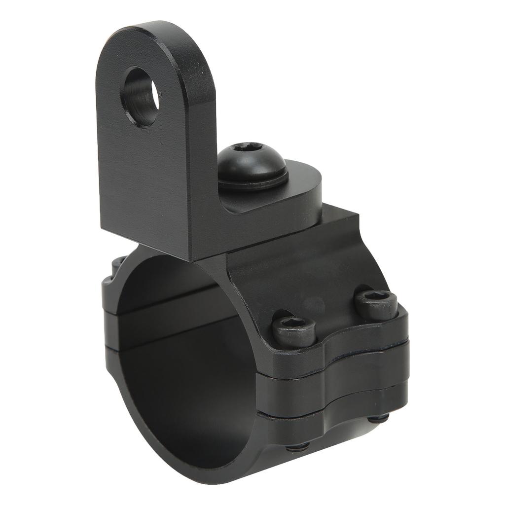 UTV Whip Mount Adjustable Heavy Duty Rust Proof Black Strong Strength Fit for 1.75in to 2in Roll Bar