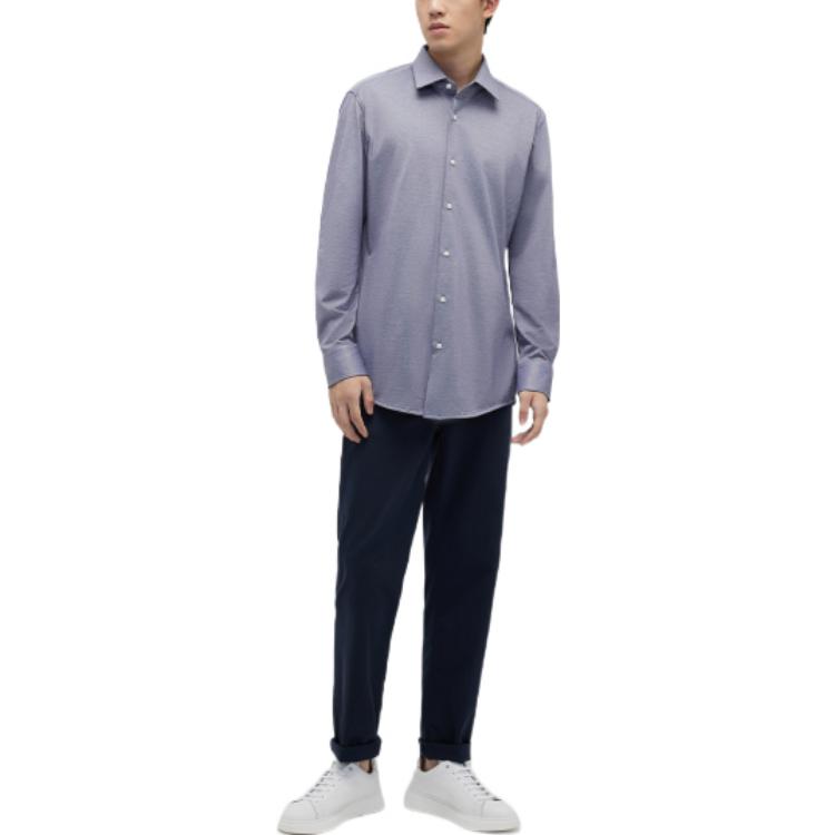 HUGO BOSS Shirt Men's Dark Blue 50478716-407