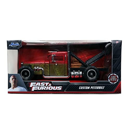 JADA TOYS 1/24 Scale F&F HOBBS&SHAW CUSTOM PETERBILT Miniature Car