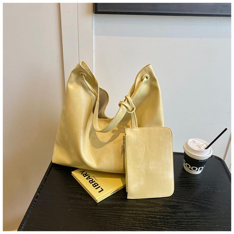 

Портативная сумка-тоут большой вместимости женская весенне-летняя новая текстура простая и щедрая наплечная сумка для поездок на работу сумка для мамы и ребенка