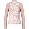Golf Series Fashion Comfortable Soft Skin-Friendly Knitwear 2-Piece Set Women Tops Light-Bean-Paste A11W515407F-PK