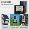 Solar Flood Lights 25w 100w 30w 200w LED Solar Powered Spotlight Outdoor Waterproof Reflector Solar with Remote Control IP67