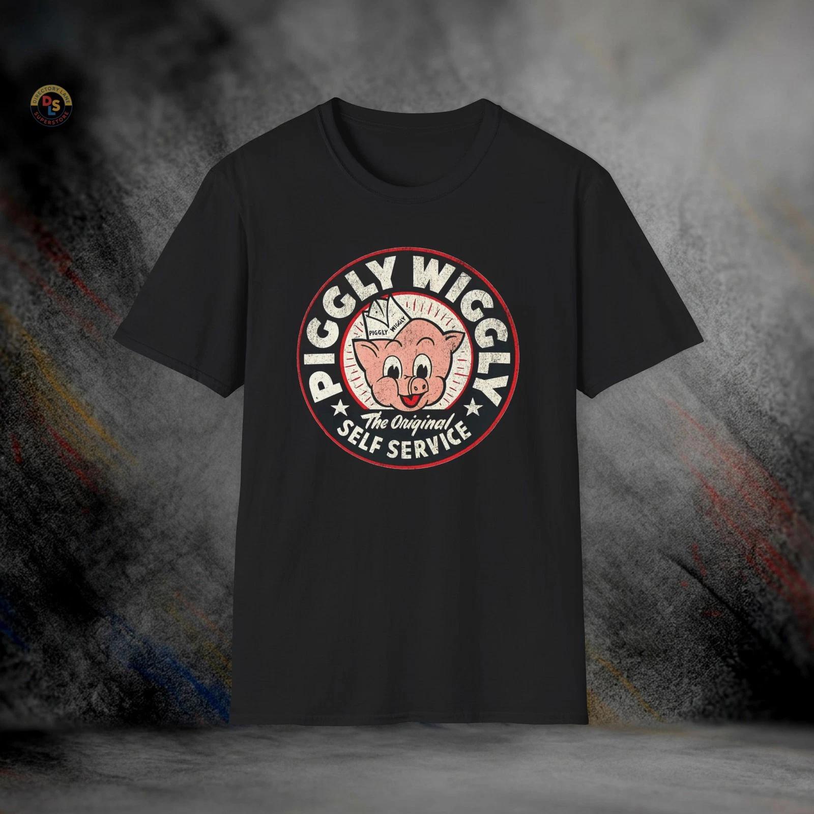 Piggly Wiggly Vintage Grocery Store T-Shirt | Softstyle Tee XS