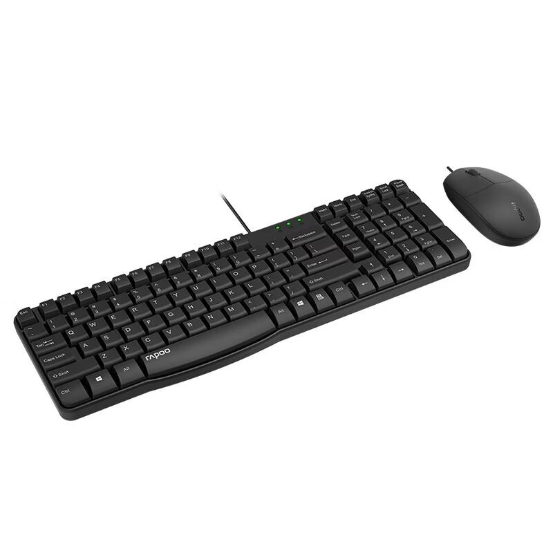 Rapoo X100S Wired Keyboard and Mouse Combo