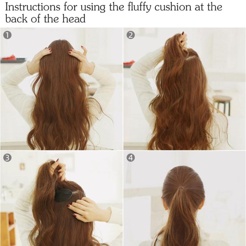 Weicher Schwamm-Haarclip Hebt Sanft Zur Kopfhaut Einfach Zu Benutzen Kein Styling-Accessoire Unisex