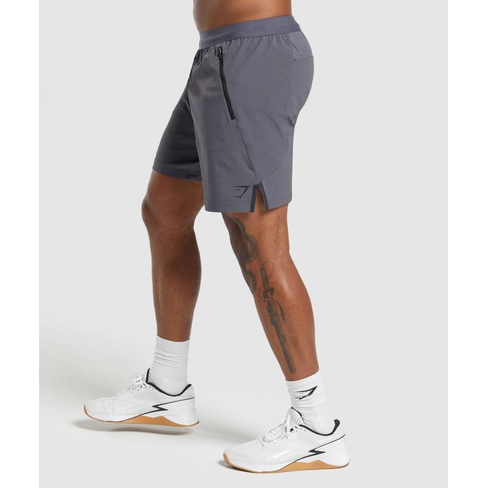 Gymshark Apex 7 Hybrid Shorts Dark Grey A5a6c Gb7h
