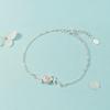 Romantic Cherry Blossom Bracelet Women's Fashion Cute Sweet Versatile Flower Bracelet Jewelry