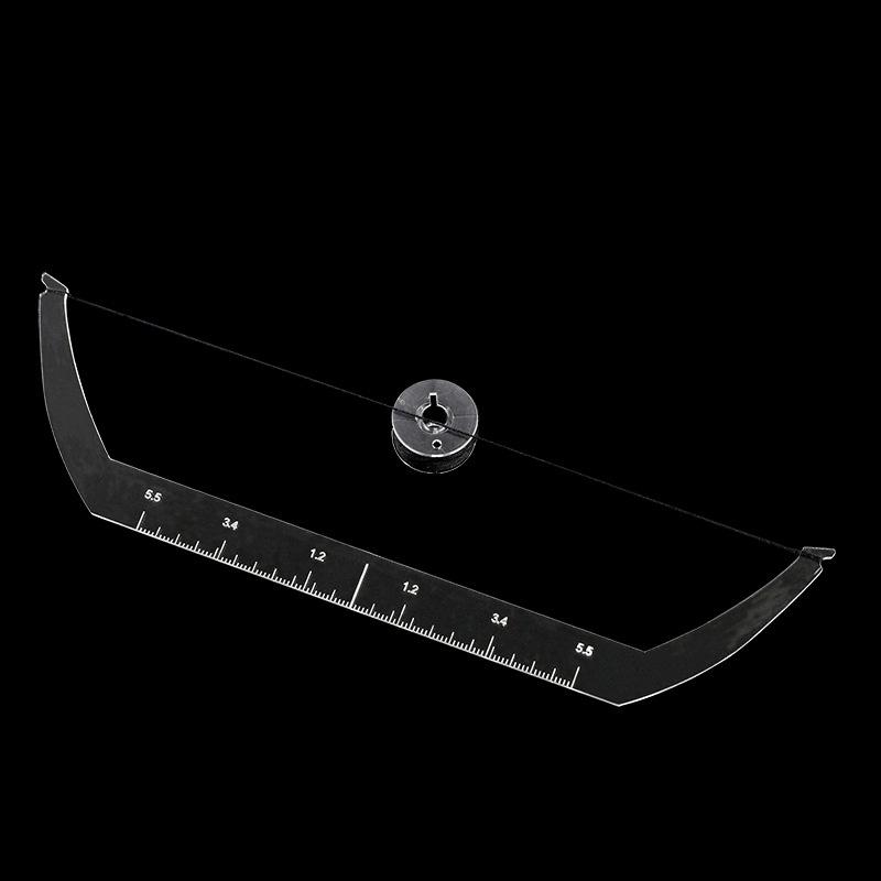 Bow And Arrow Eyebrow Mapping Ruler Positioning Ruler Eyebrow Tattoo Line Drawing Auxiliary Tool Permanent Makeup Accessories