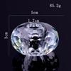 D2 50mm Crystal Glass Faceted Sun Catcher Chandelier Lamp Parts DIY Door Handle Home Decor Paperweight Craft Wedding Centerpiece