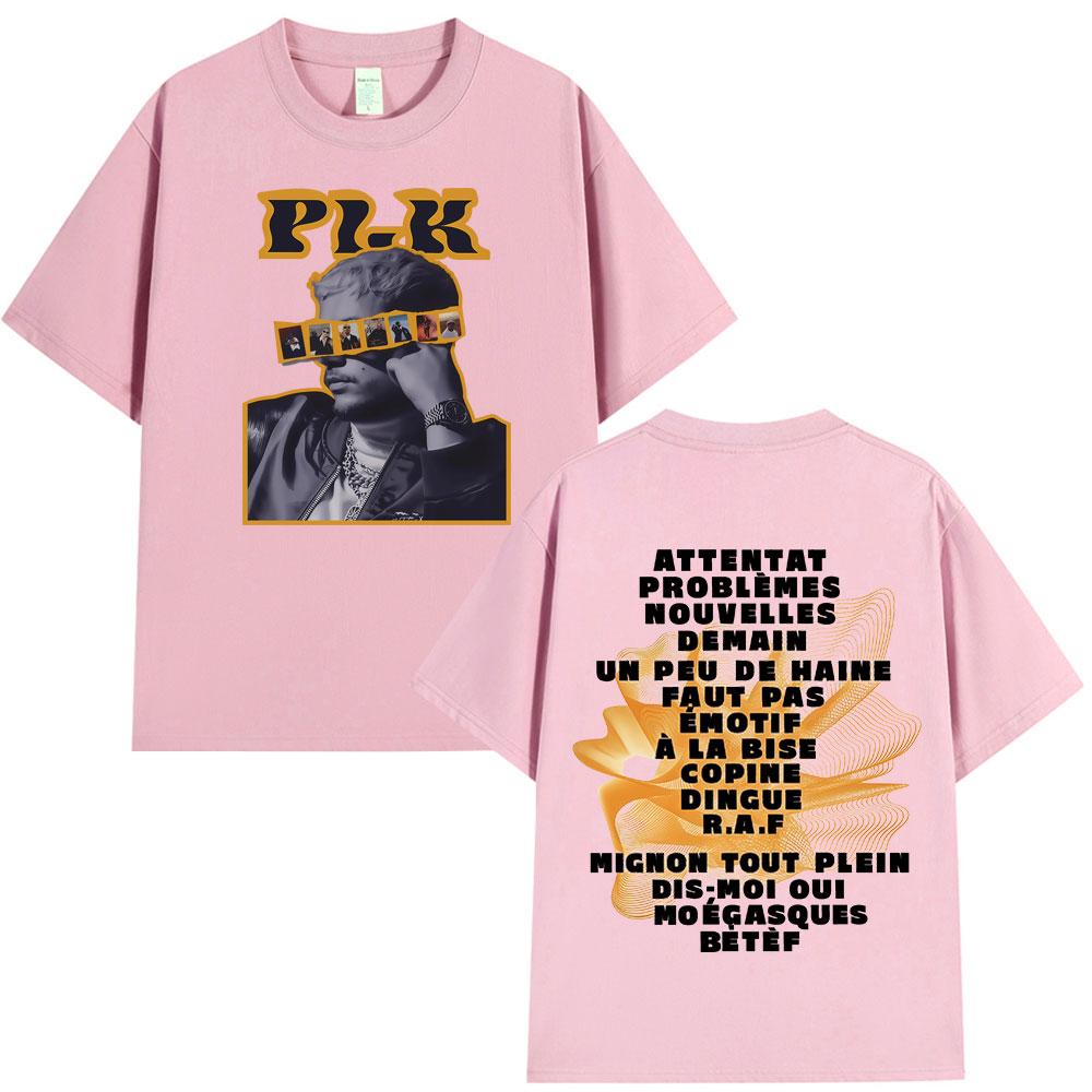 2026 Rap Singer Plk Portrait MaleFemale Fashion Retro HipHop Casual Cotton Streetwear Comfortable TShirt