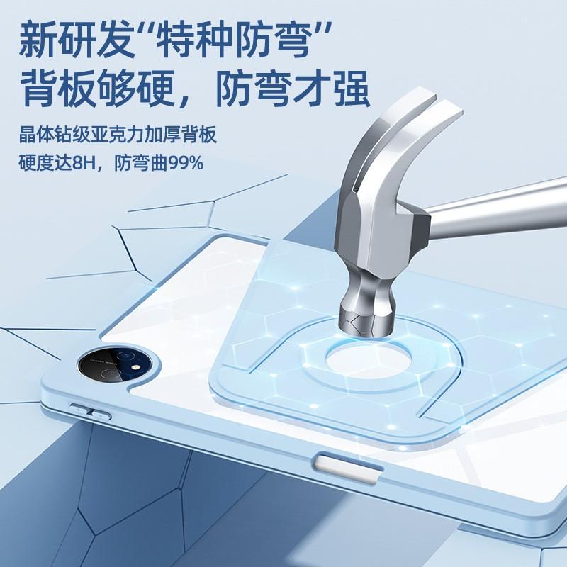 Slim Magnetic Detachable Case MatePad Pro 12.2 IPad Air 12 / 11.5 Inch With Stand Shockproof PC Cover