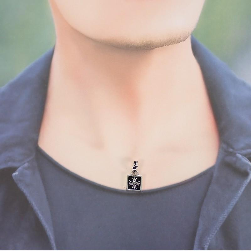 CHROME HEARTS  2362-304-1300-9100 Pendant top Silver925/diamond mens