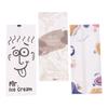 100Pcs/Pack Transparent Cartoon Ice Cream Machine-Sealed Bag Homemade Popsicle Plastic Bag Handmade Ice Cream Packing Bags