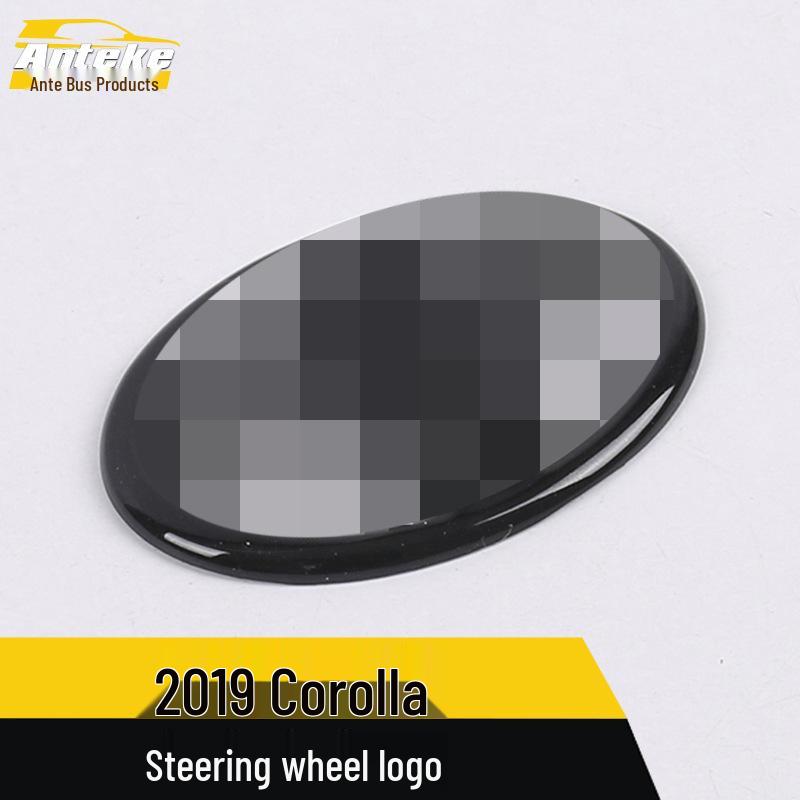 Levin Steering Wheel Logo Protective Patch for 19 Models