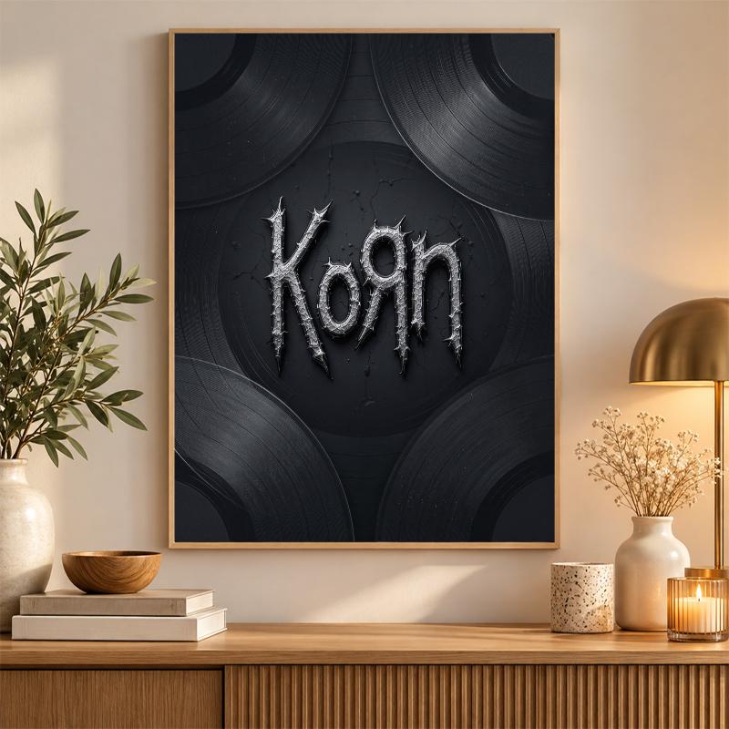 Korn Diamond Painting Kit 5D Full Drill DIY Diamond Mosaic Wall Art Home Decor