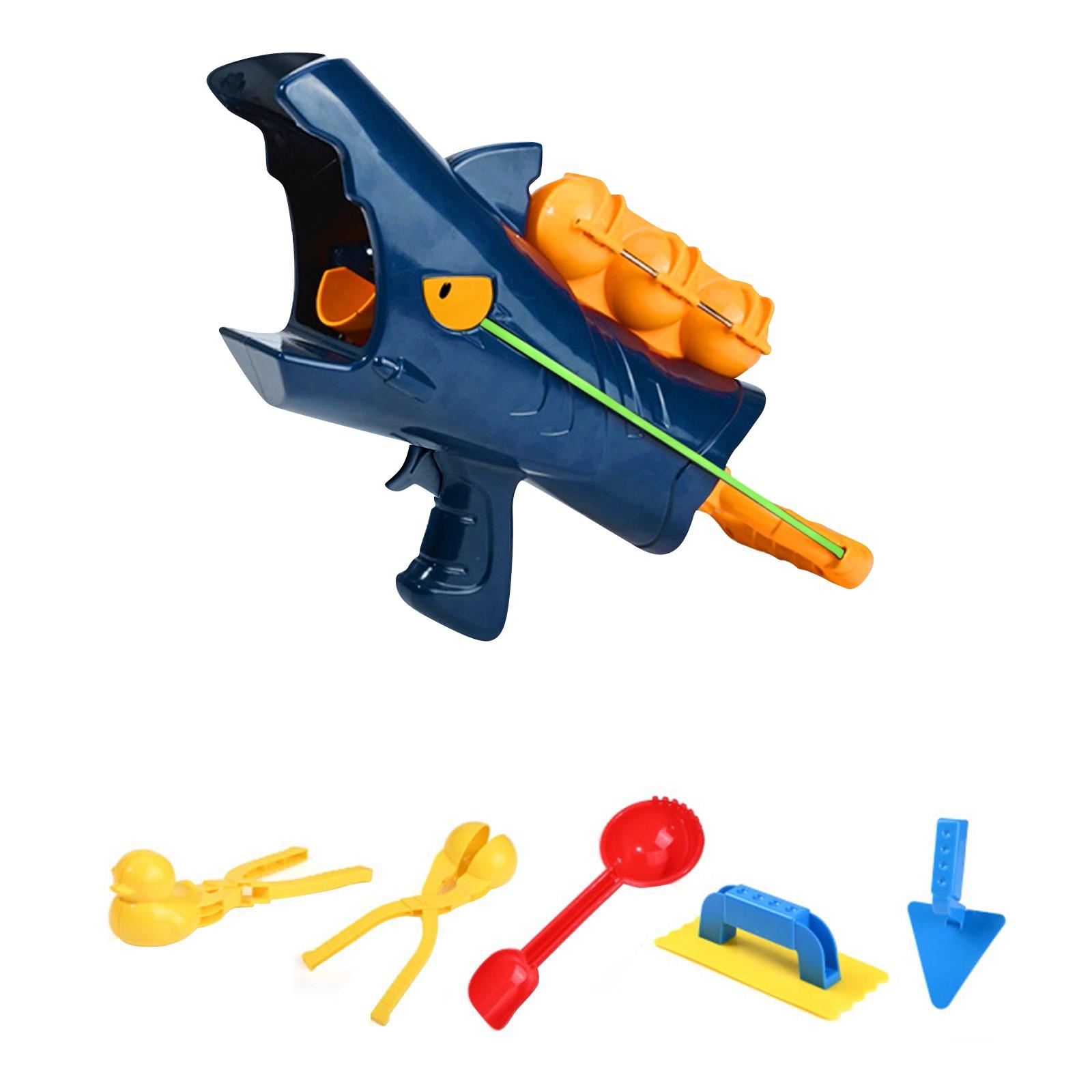 

Дитячий сніговий зажим Snowball, веселі іграшки на природі, іграшки Snowball Cannons Outdoor Snow Day Toys One Size