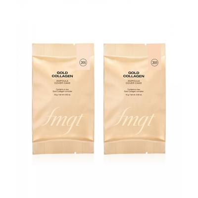 The Face Shop Gold Collagen Ampoule Cover Cake Wkład 15g 2 Kolory