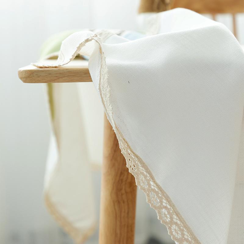 Modern Simple Tassel Waterproof Tablecloth Cotton And Linen Fabric Dustproof Dining Table Cloth Home Kitchen Western Table Decoration