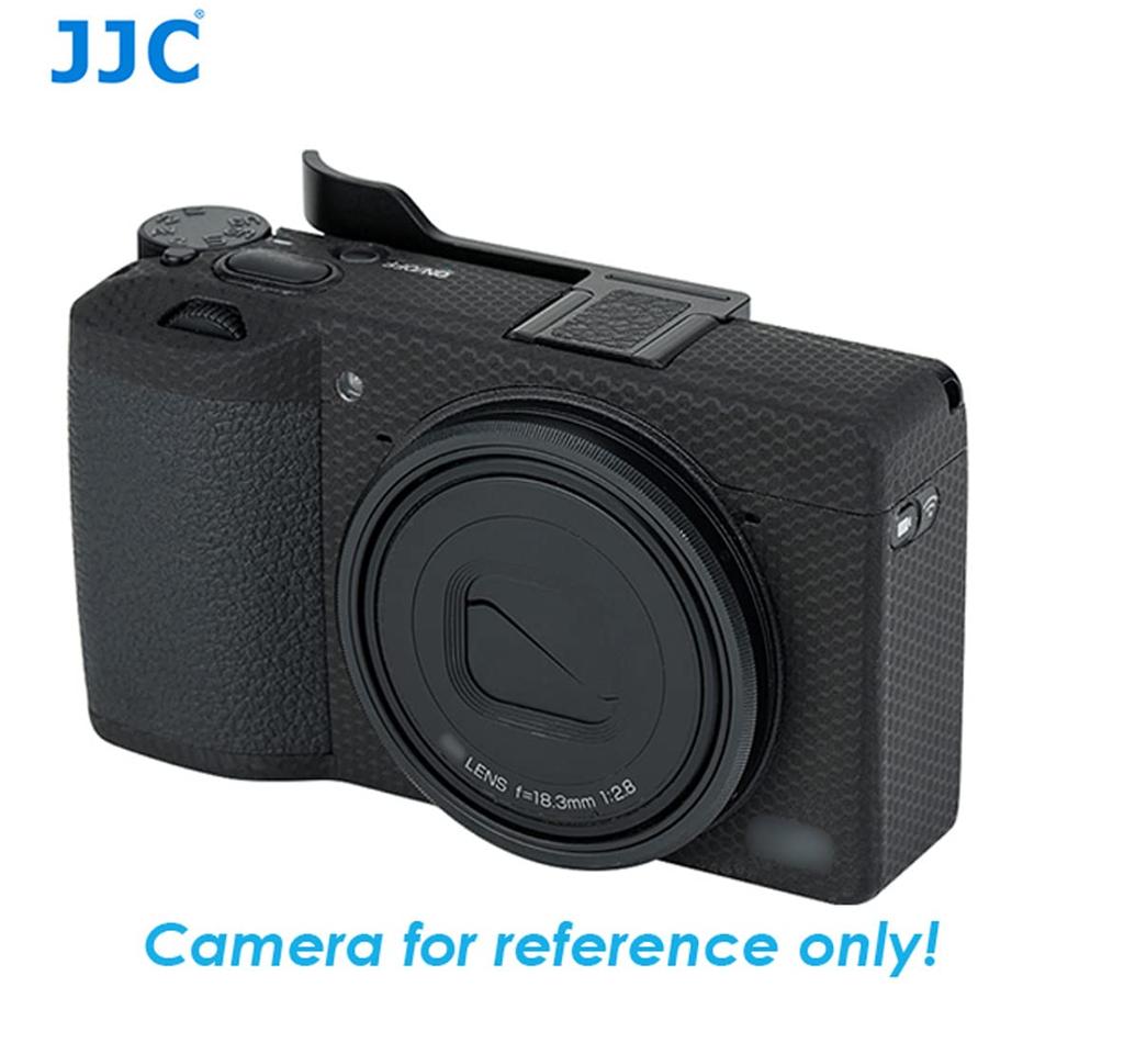 JJC Metal Thumb Grip for Ricoh GR III and GR3 Digital Easy To Enhances Camera Cameras, Attach, Holding, TA-GR3