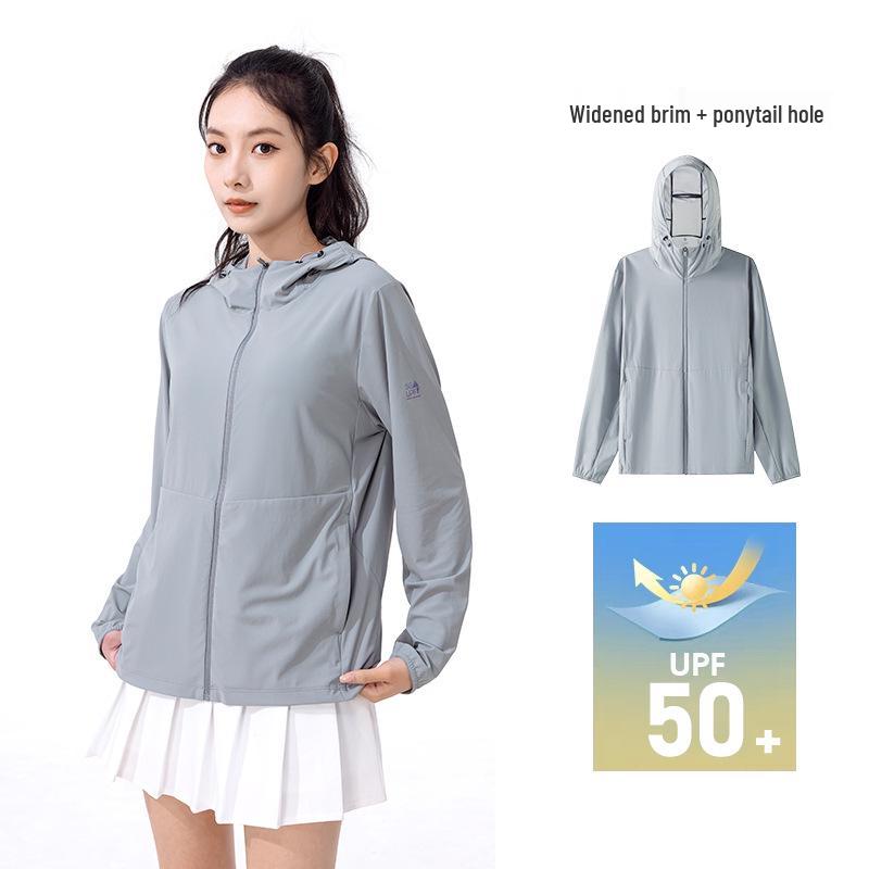 

Женская одежда с защитой от солнца UPF50+ из ледяного шелка - Легкая, с защитой от УФ-лучей, охлаждающая кожа 4XL