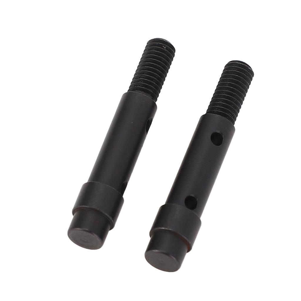 2Pcs 1/10 RC Front Axle Shaft Alloy Lightweight Impact Resistant Model Car Front Short Axle for VP F