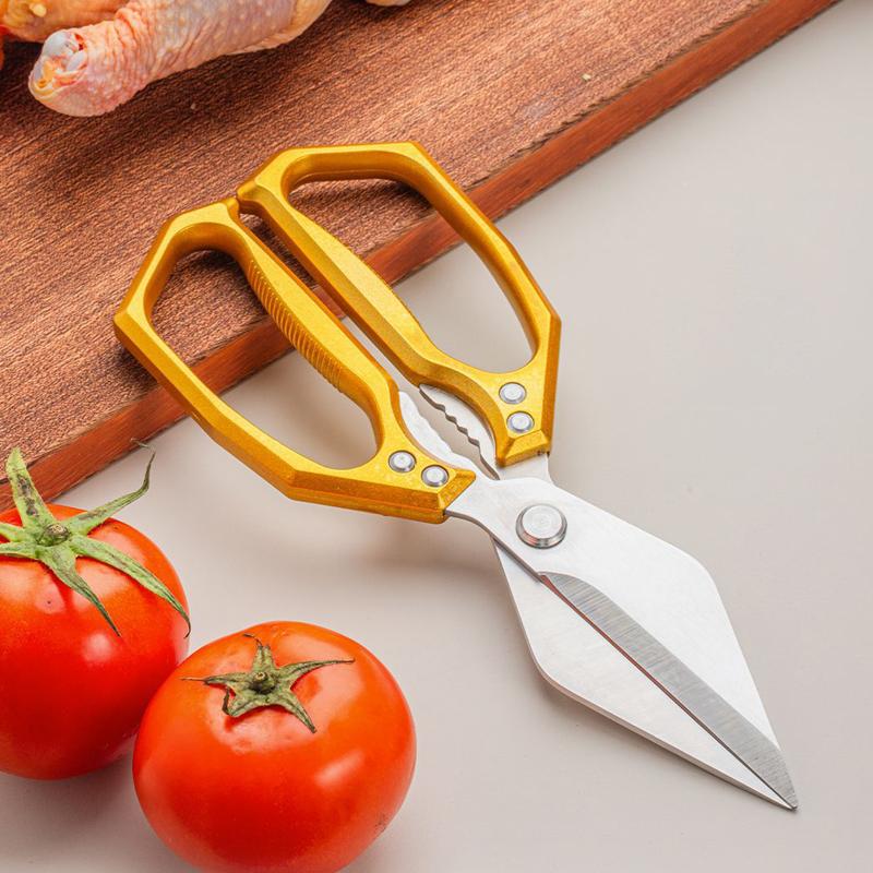 Kitchen Scissors Heavy Duty Stainless Steel Multifunctional Bone Cutting Sharp Accessories