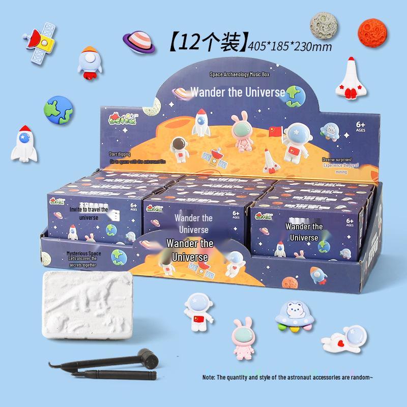 Archaeological Cold Weapon Excavation Toy: DIY Educational Kit for Kids and Parents